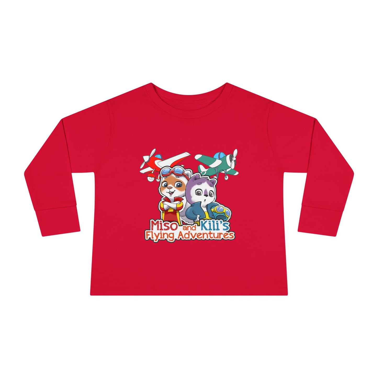 Miso and Kili Toddler Long-Sleeve Tee