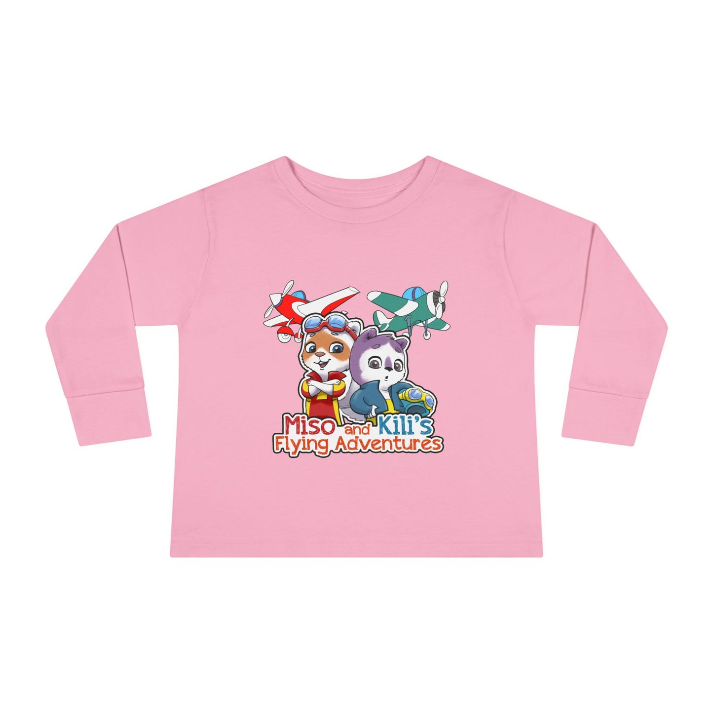 Miso and Kili Toddler Long-Sleeve Tee