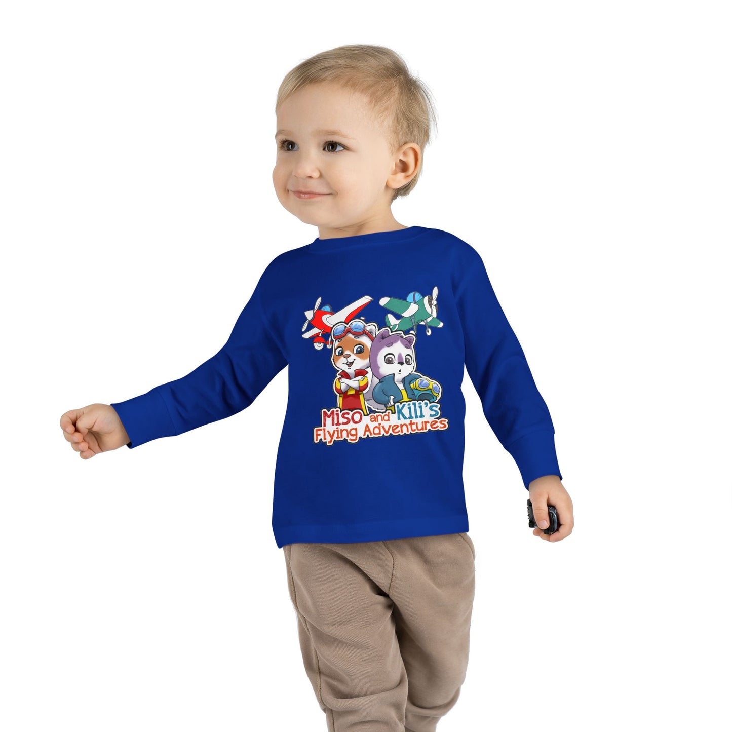 Miso and Kili Toddler Long-Sleeve Tee