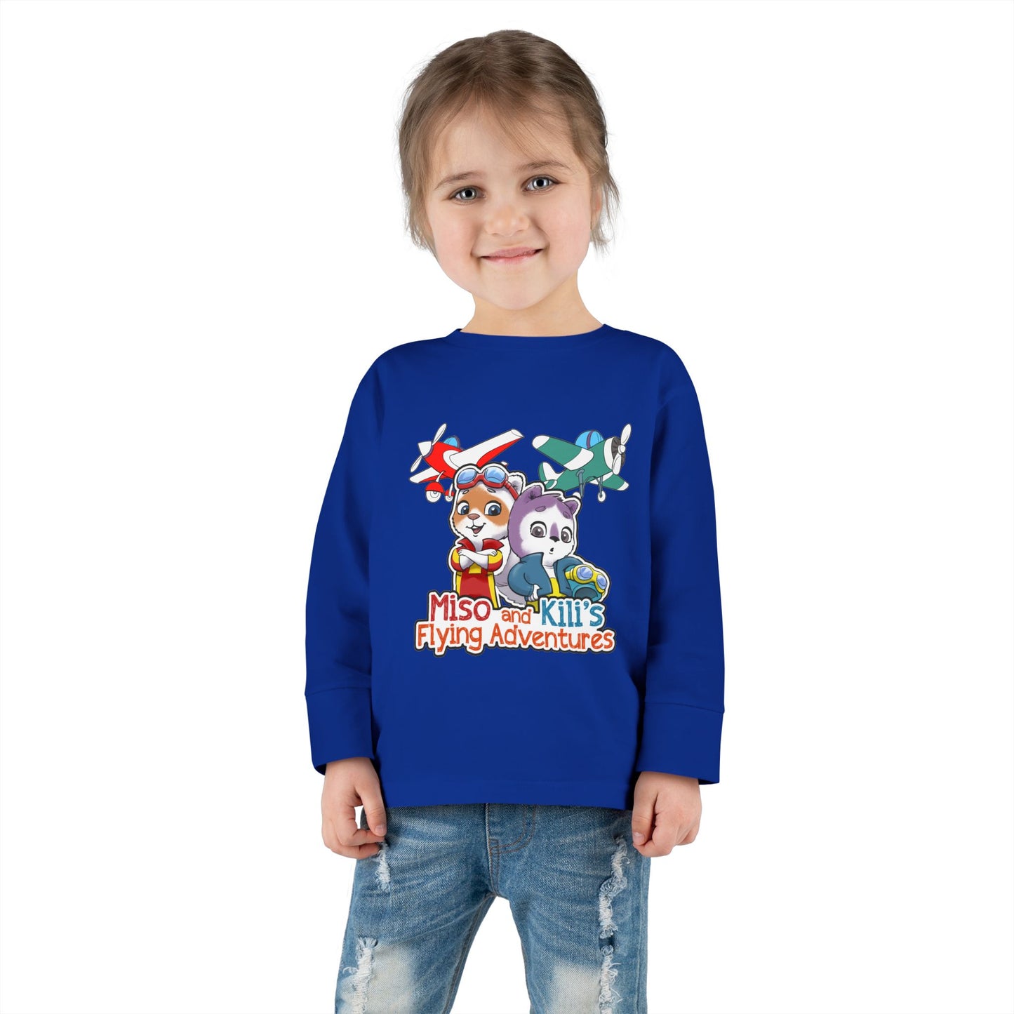 Miso and Kili Toddler Long-Sleeve Tee