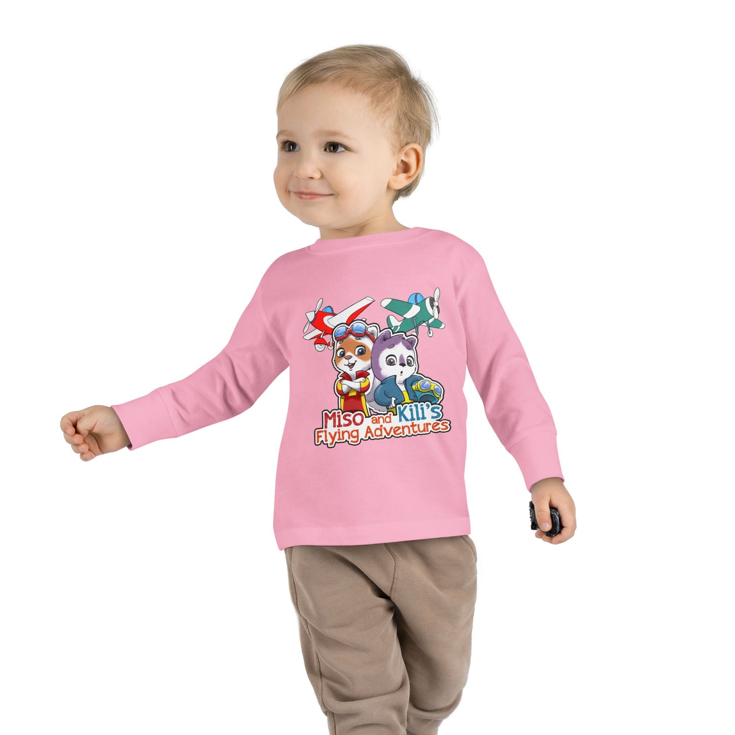 Miso and Kili Toddler Long-Sleeve Tee