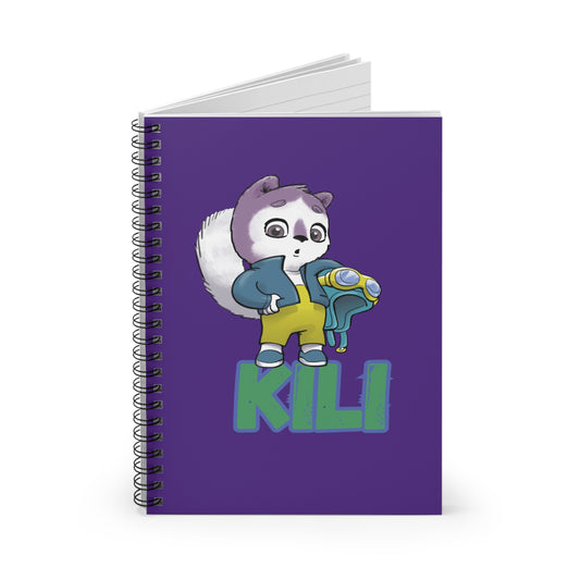 Miso and Kili's Flying Adventures Notebook