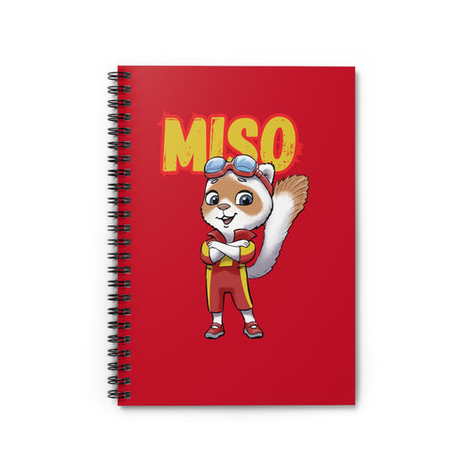 Miso and Kili's Flying Adventures Notebook