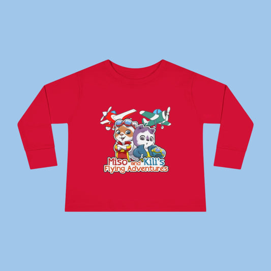 Miso and Kili Toddler Long-Sleeve Tee