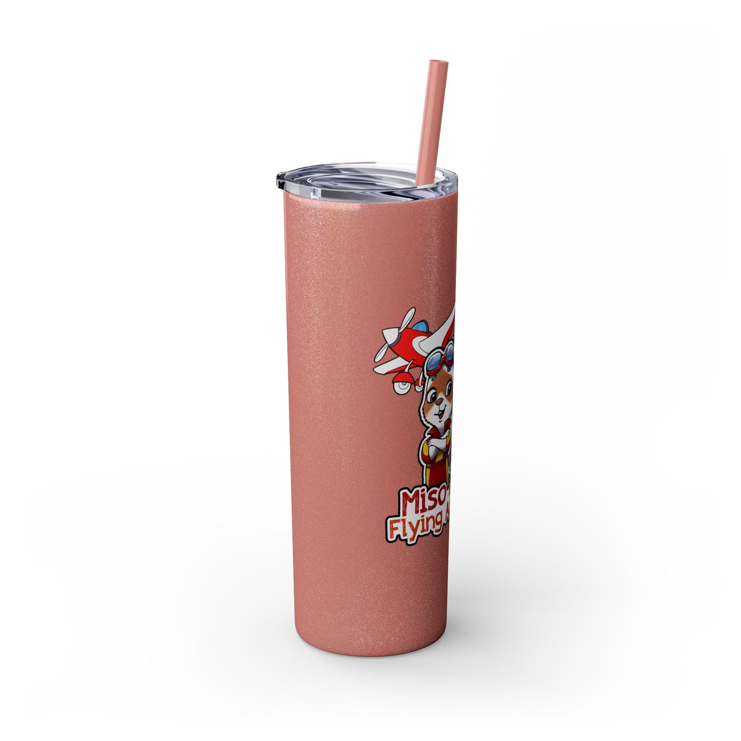 Miso and Kili Tumbler with Straw, 20oz