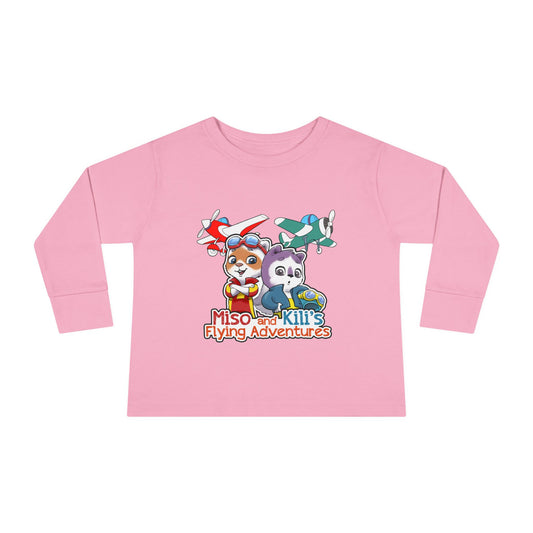 Miso and Kili Toddler Long-Sleeve Tee