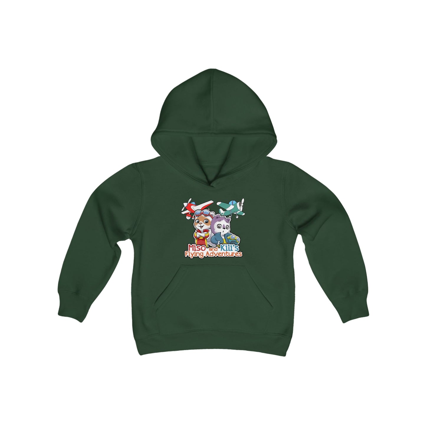 Miso and Kili Youth Hooded Sweatshirt