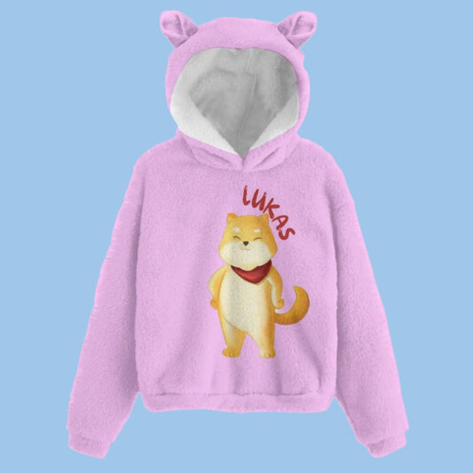 Lukas Cute Fleece Sweatshirt –