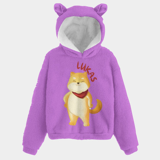 Lukas Fleece Sweatshirt with Adorable Ears