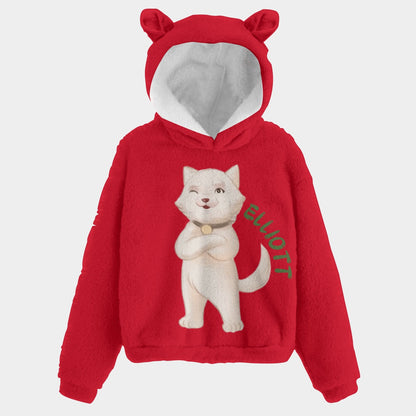 Elliott Fleece Sweatshirt with Adorable Ears