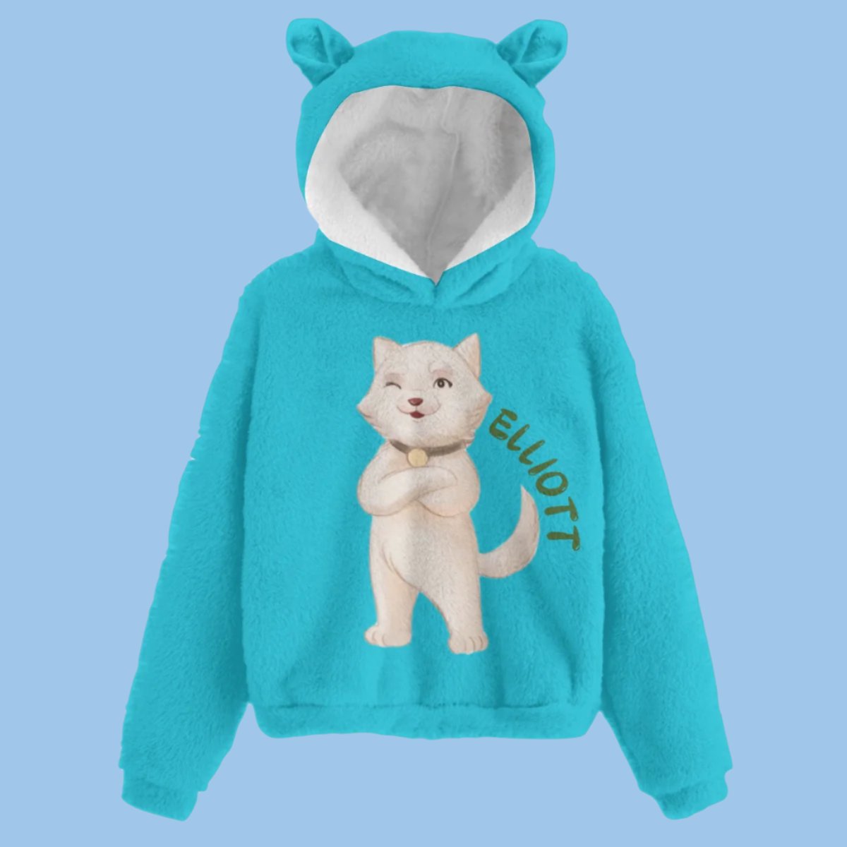 Elliott Cute Fleece Sweatshirt