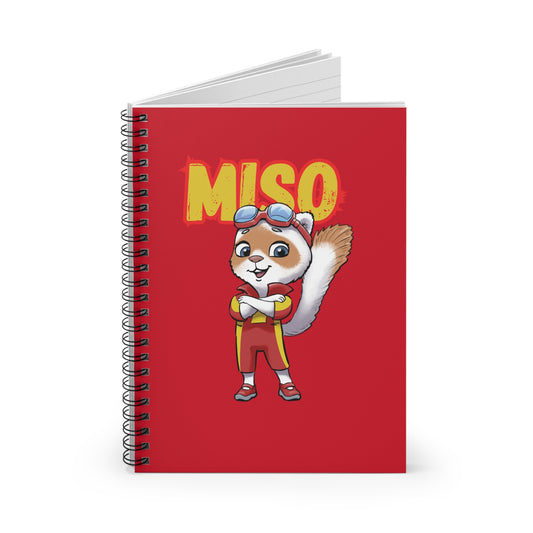 Miso and Kili's Flying Adventures Notebook